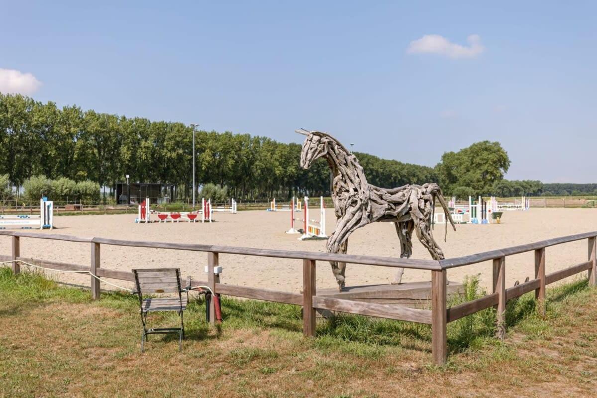 Huswell - Lord - Charming Double Room At Ranch "De Blauwe Zaal" 브뤼헤 외부 사진